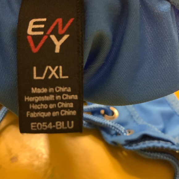 Envy mens Lace Up thong L Bluew - Picture 7 of 8